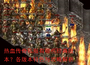 ��Ѫ����˽������Щ����汾�����汾��ɫ�빥�Խ���