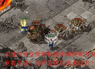 法道组合在传奇私服中单挑能力究竟有多强?如何发挥其最大战力? 法道组合在传奇私服中单挑能力究竟有多强?如何发挥其最大战力?