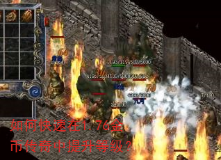 如何快速在1.76金币传奇中提升等级? 如何快速在1.76金币传奇中提升等级?
