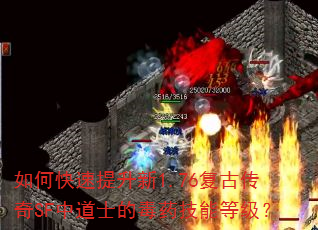 如何快速提升新1.76复古传奇SF中道士的毒药技能等级? 如何快速提升新1.76复古传奇SF中道士的毒药技能等级?
