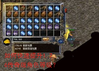 如何快速提升1.76传奇版角色等级? 如何快速提升1.76传奇版角色等级?