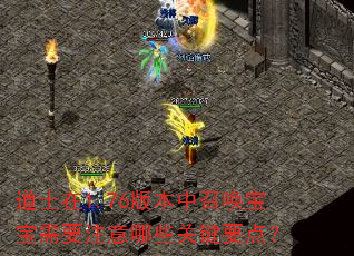 道士在1.76版本中召唤宝宝需要注意哪些关键要点? 道士在1.76版本中召唤宝宝需要注意哪些关键要点?